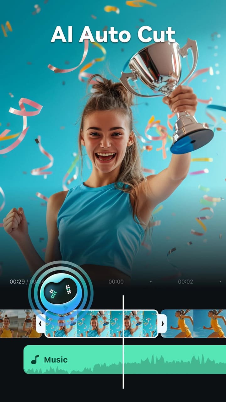 FilmoraGo Pro 1