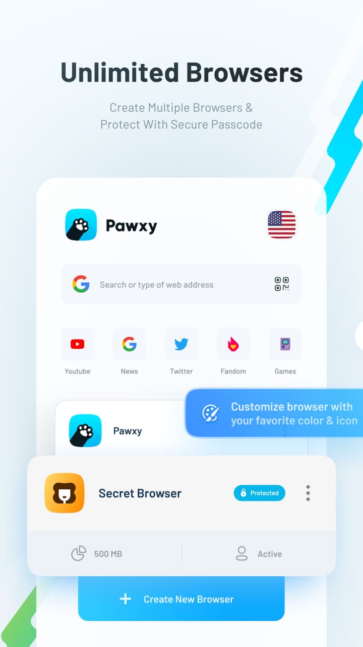 Pawxy VPN 1